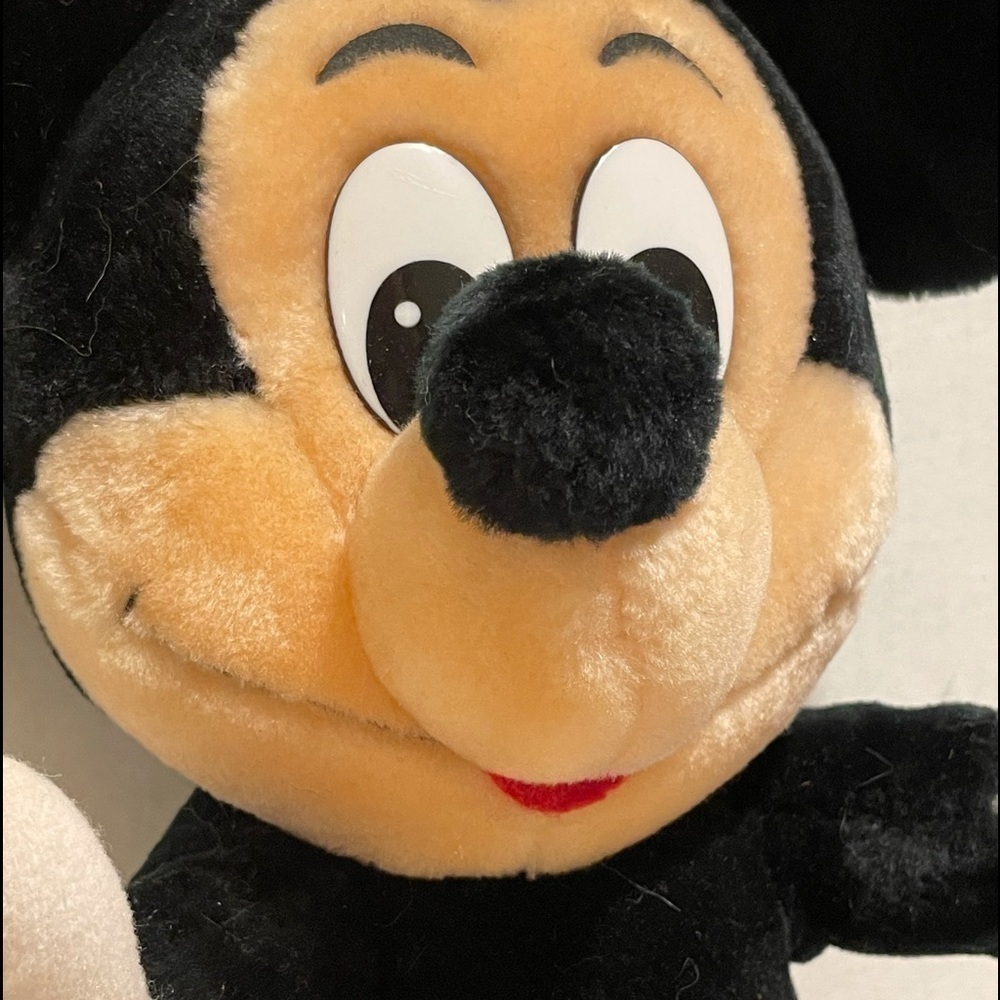 Vintage DisneyLand Stuffed Mickey Mouse Plush - Picture 5 of 11